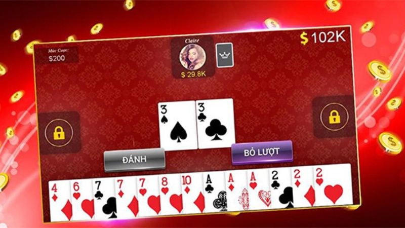 Tiến lên miền Nam là tựa game thu hút đông đảo người chơi