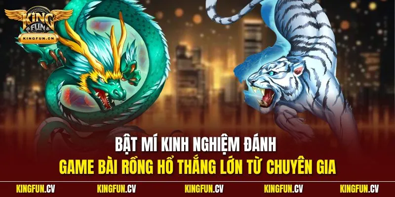 Bật mí kinh nghiệm đánh game bài rồng hổ thắng lớn từ chuyên gia